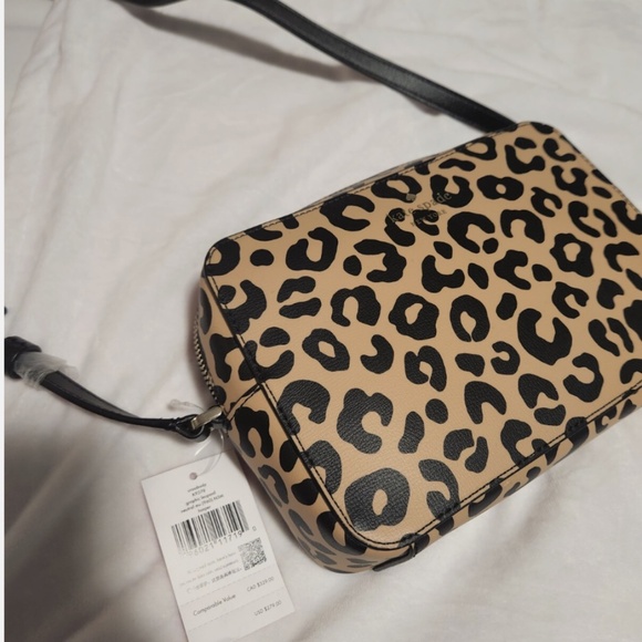 BEAUTIFUL AUTHENTIC NEW NWT Kate Spade Harper Black Crossbody Bag MSRP $279 - Picture 8 of 8